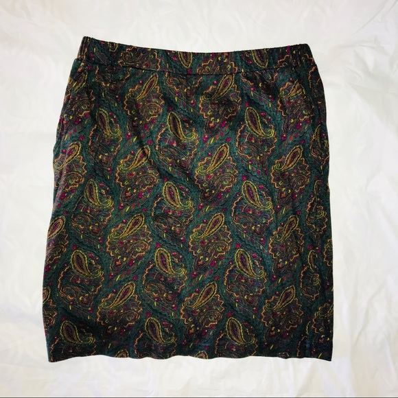 GAP Dresses & Skirts - GAP Paisley Pocketed Skirt